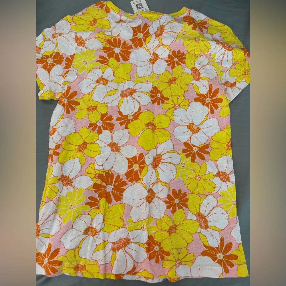 Sanctuary Floral Top in Pink, Yellow, and Orange - Picture 6 of 6